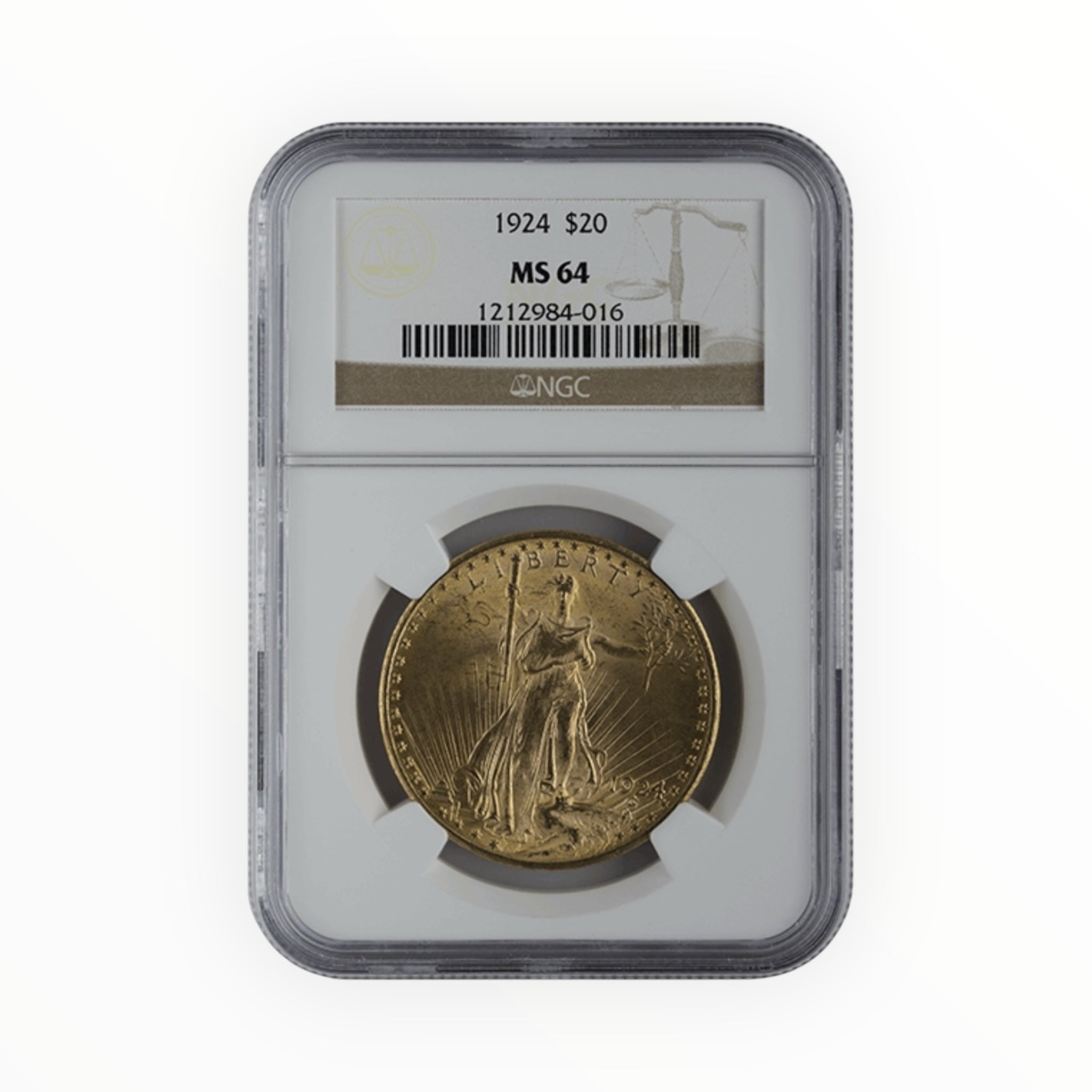 $20 St Gaudens Gold Double Eagle MS64 (Random Year)