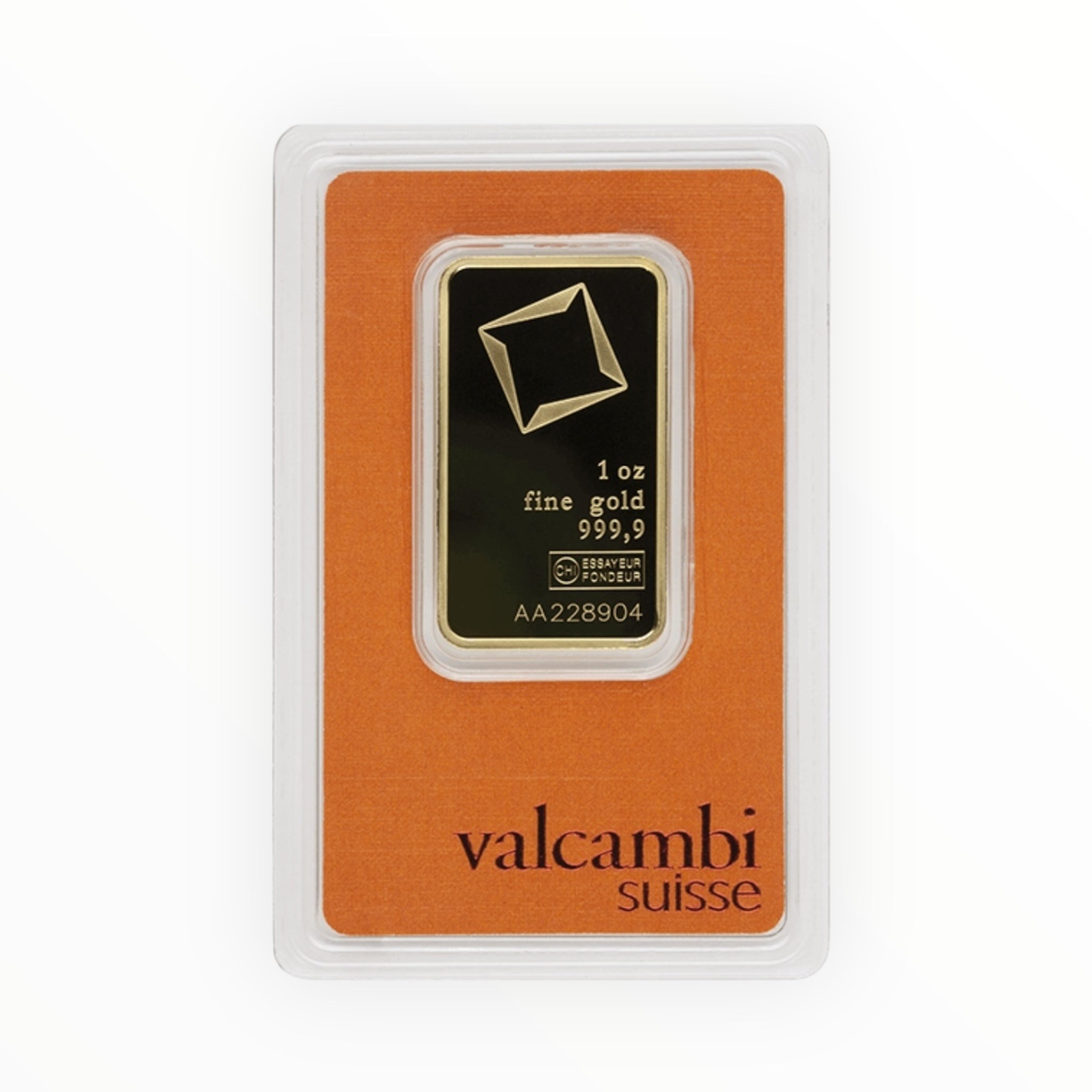 1 oz Gold Bar - Valcambi (In Assay)
