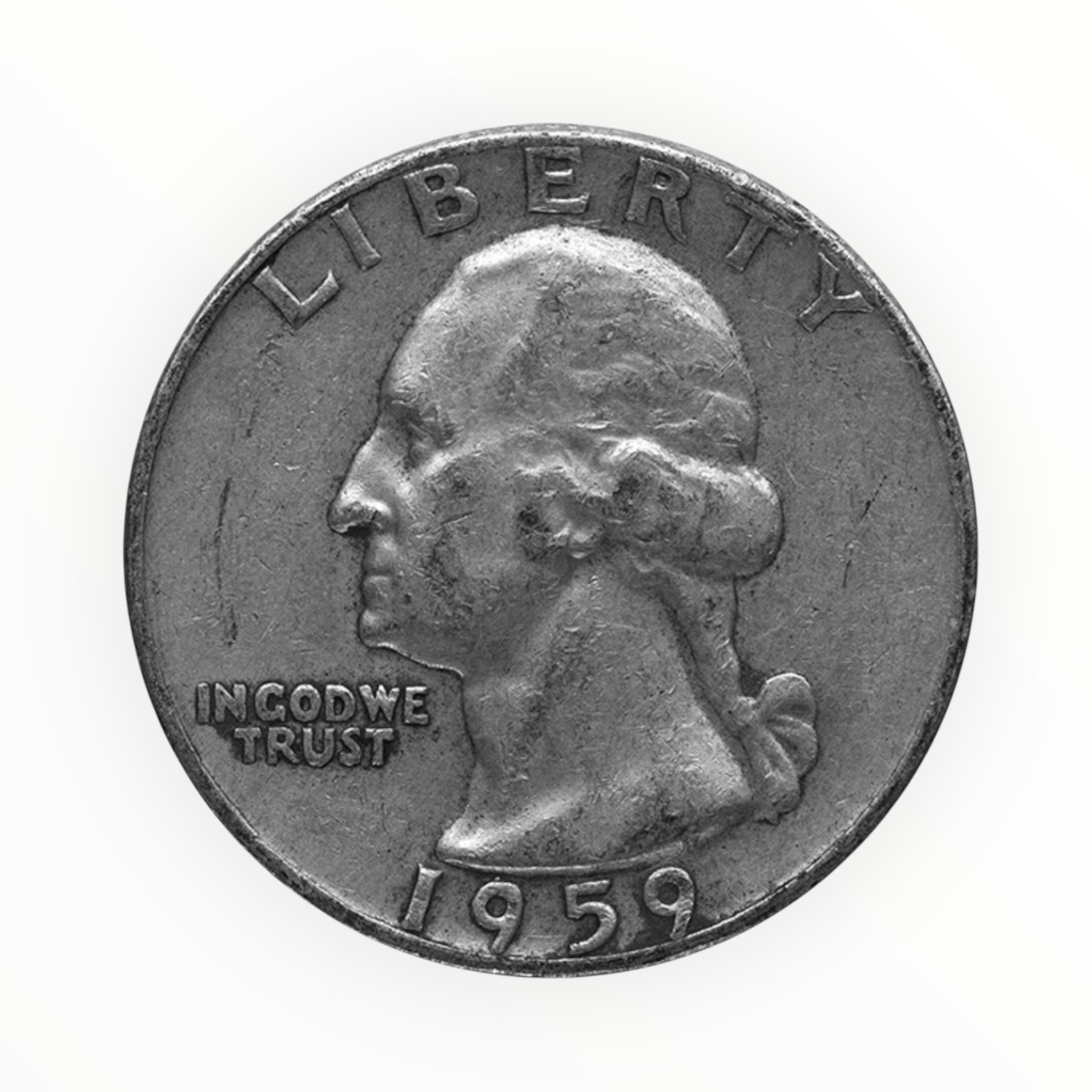 $1 Face Value 90% Quarters (Avg Circulation)