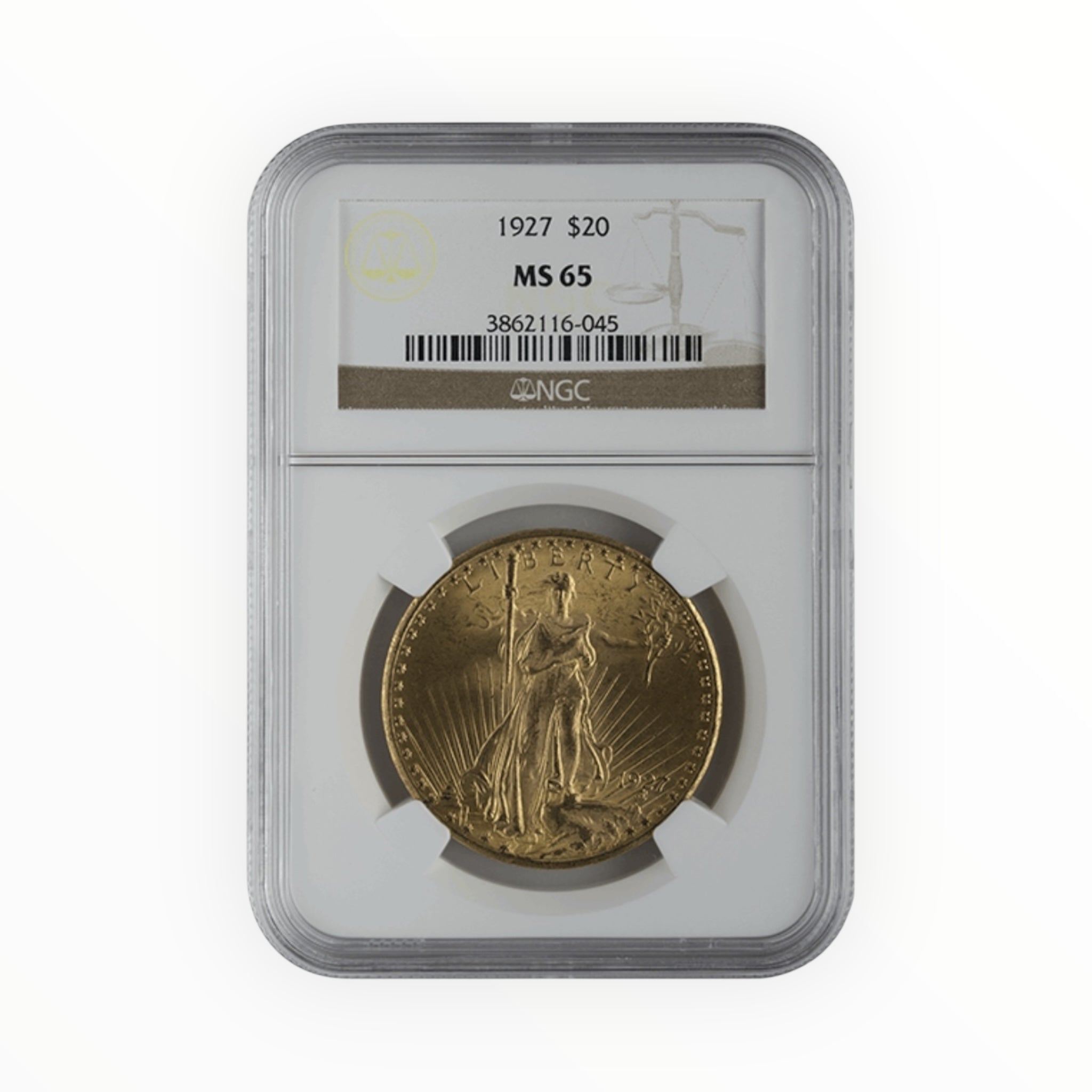 $20 St Gaudens Gold Double Eagle MS65 (Random Year)