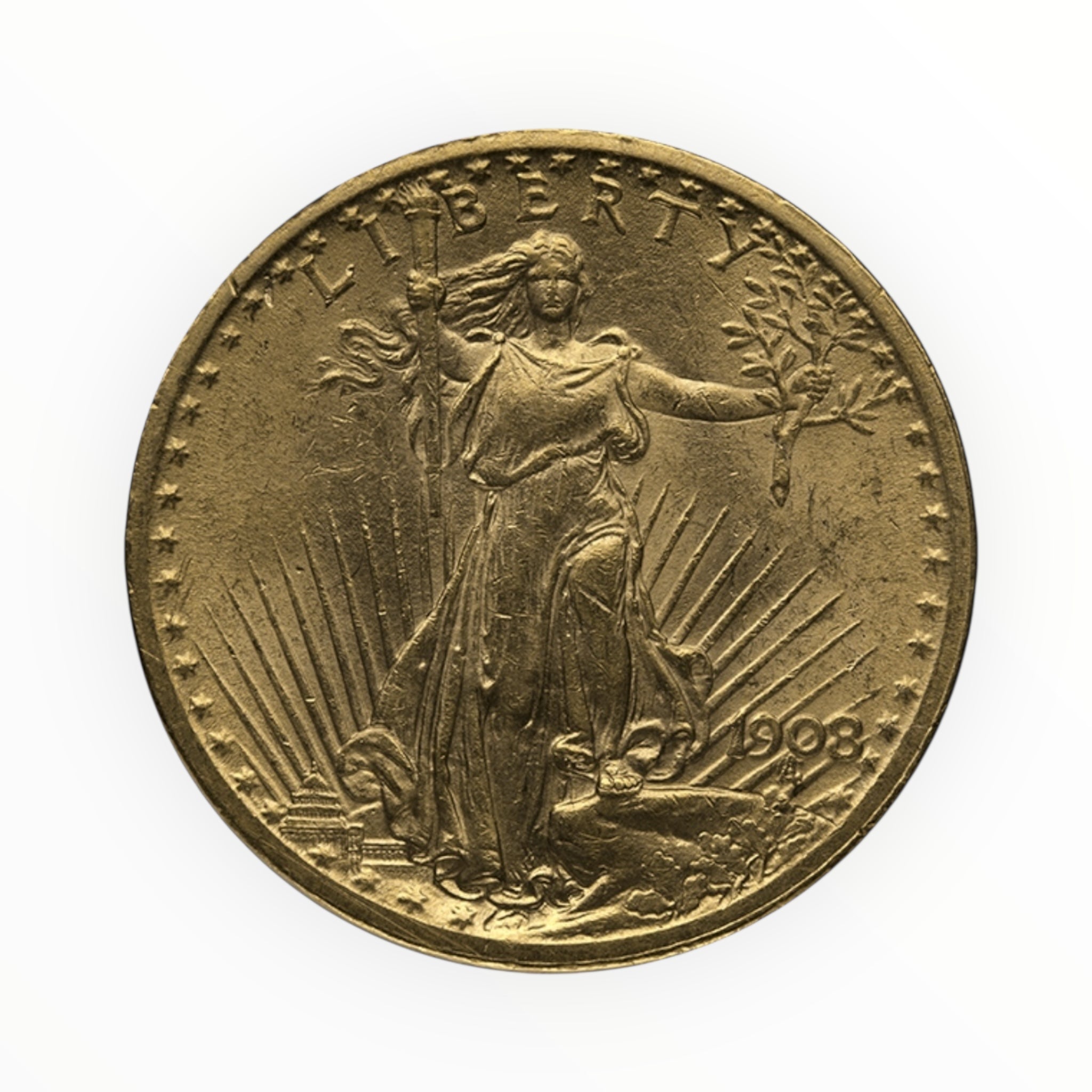 $20 St Gaudens Gold Double Eagle AU (Random Year)