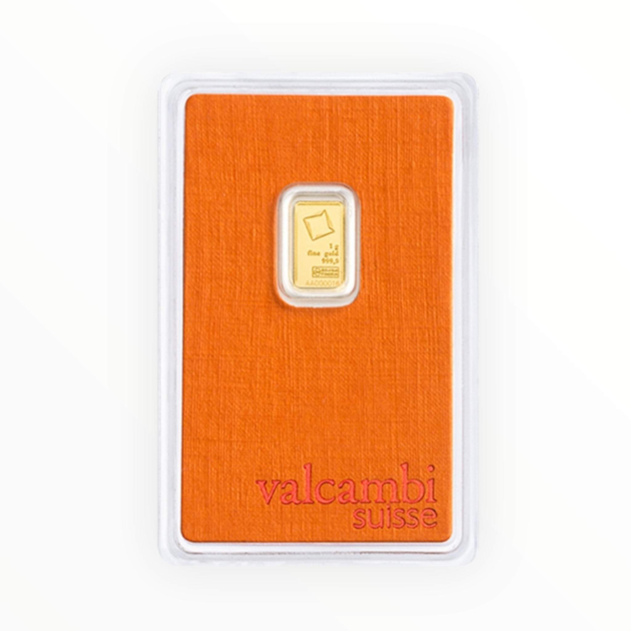 1 gram Gold Bar - Valcambi (In Assay)