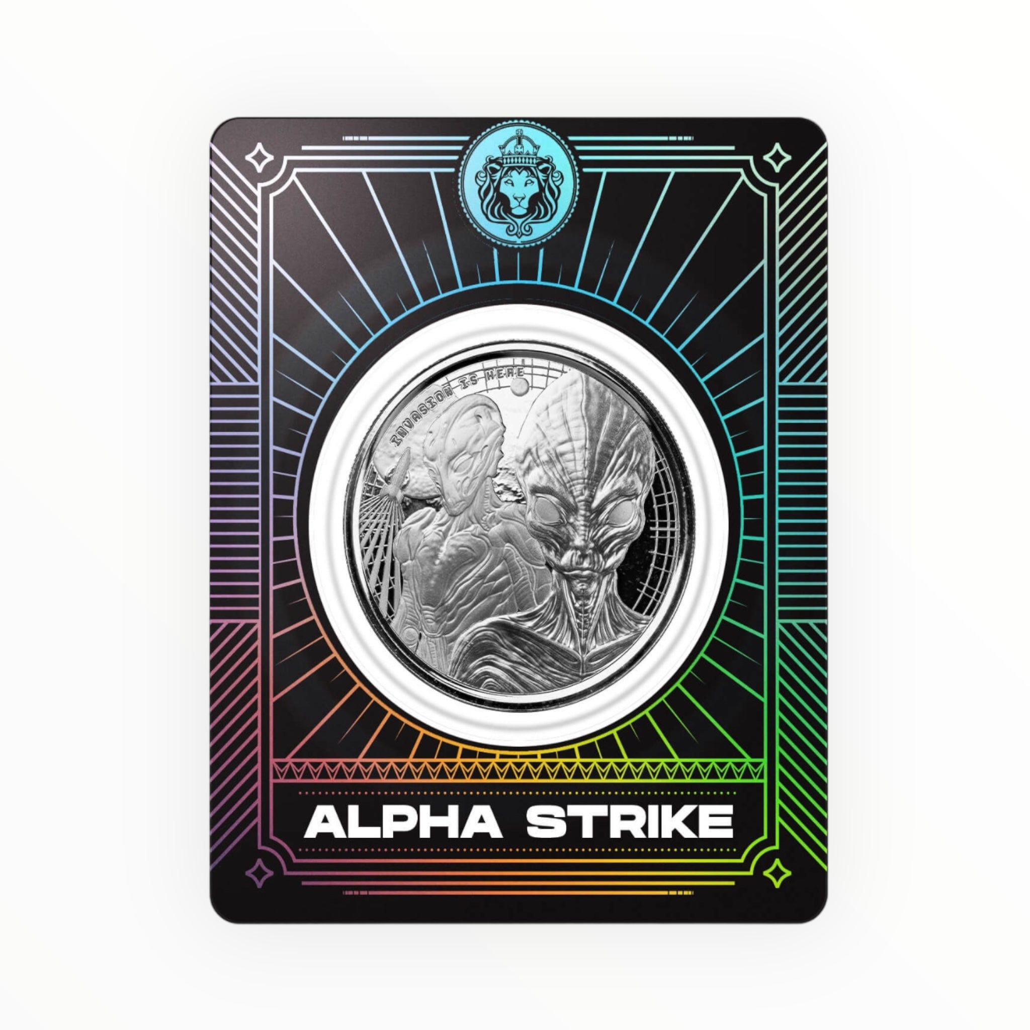 2023 Ghana Alien (Scottsdale Mint)
1 oz Silver Coin - Alpha Strike