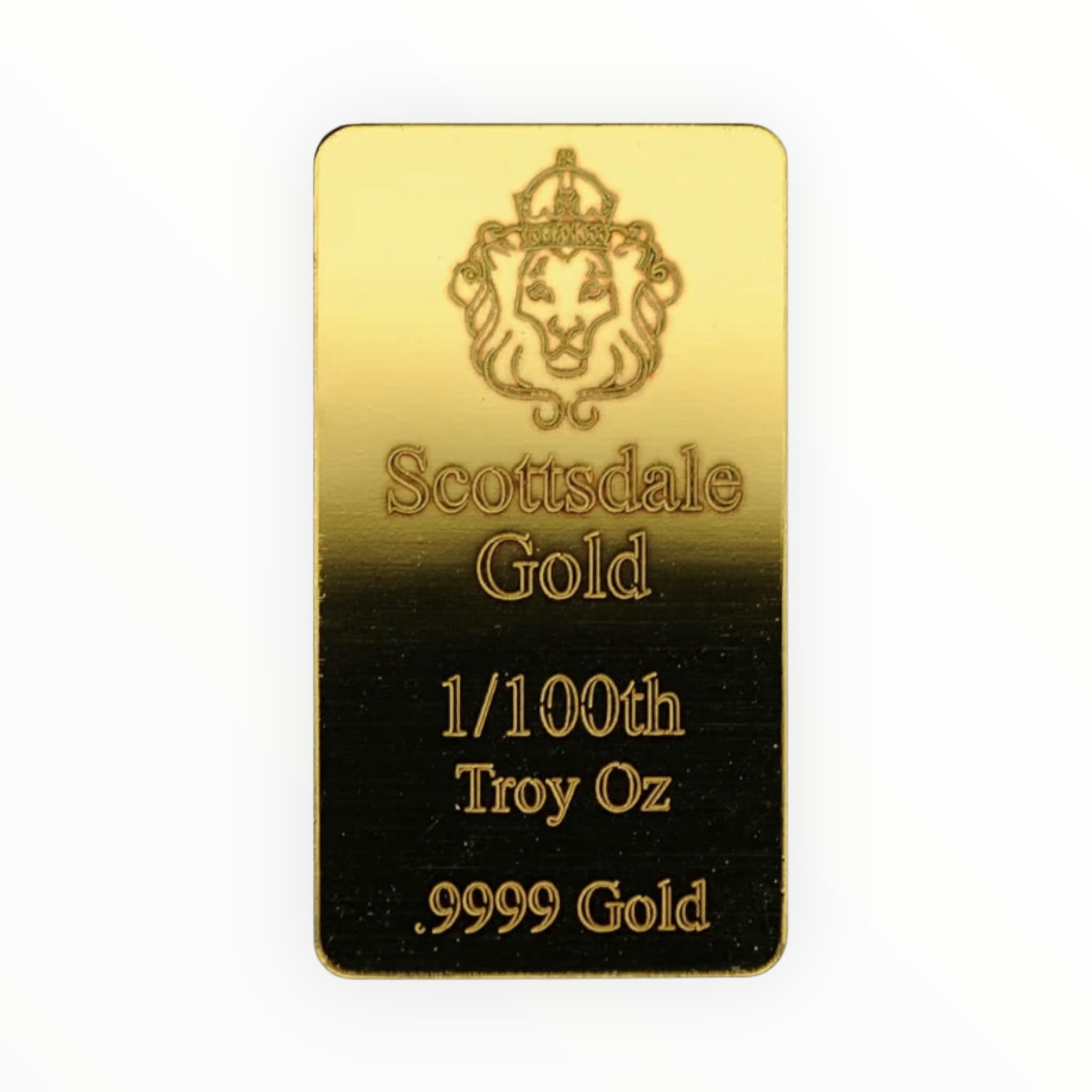 Scottsdale Gold -
1/100th Oz Bar
