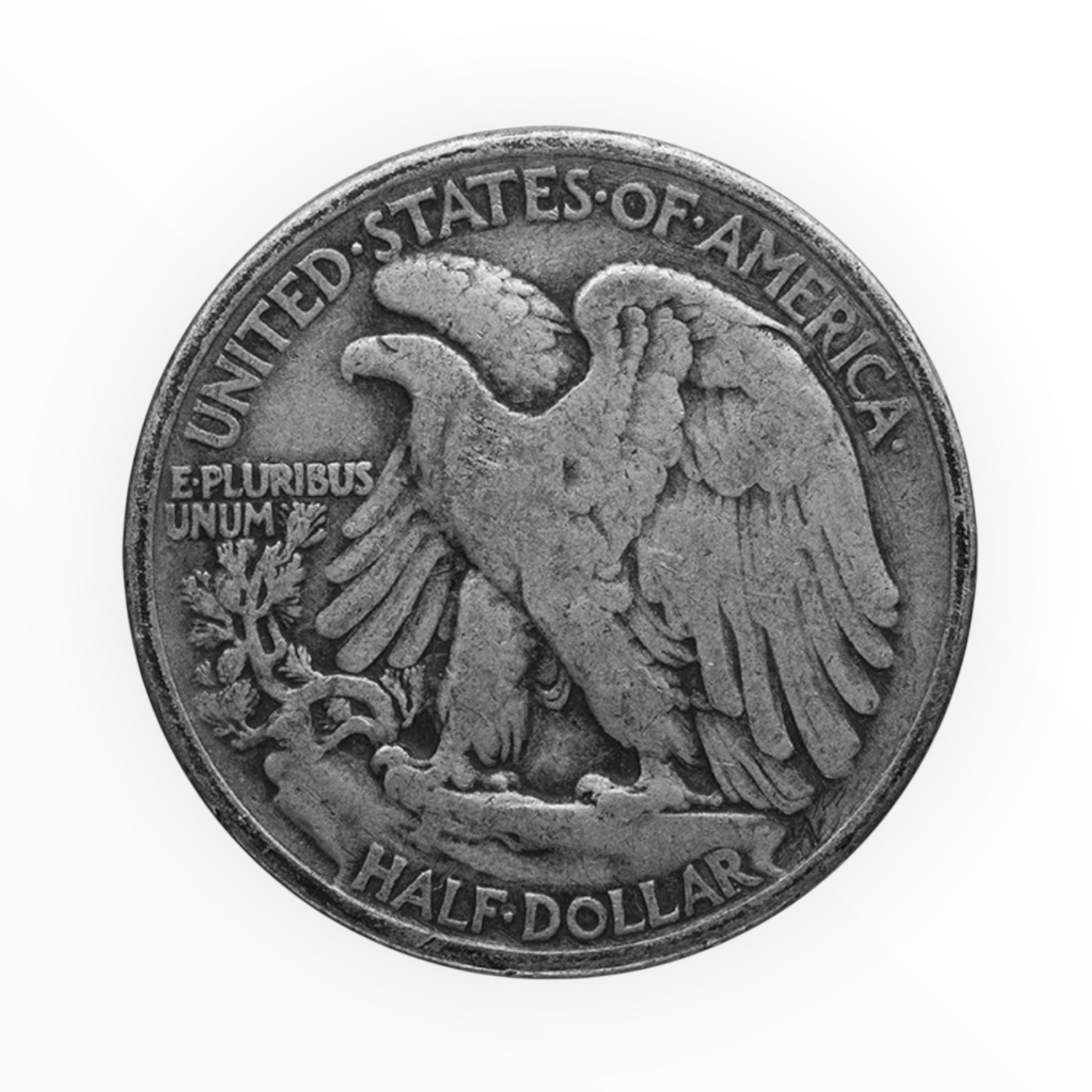 $1 Face Value 90% Walking Liberty Half Dollar (Avg Circulation)