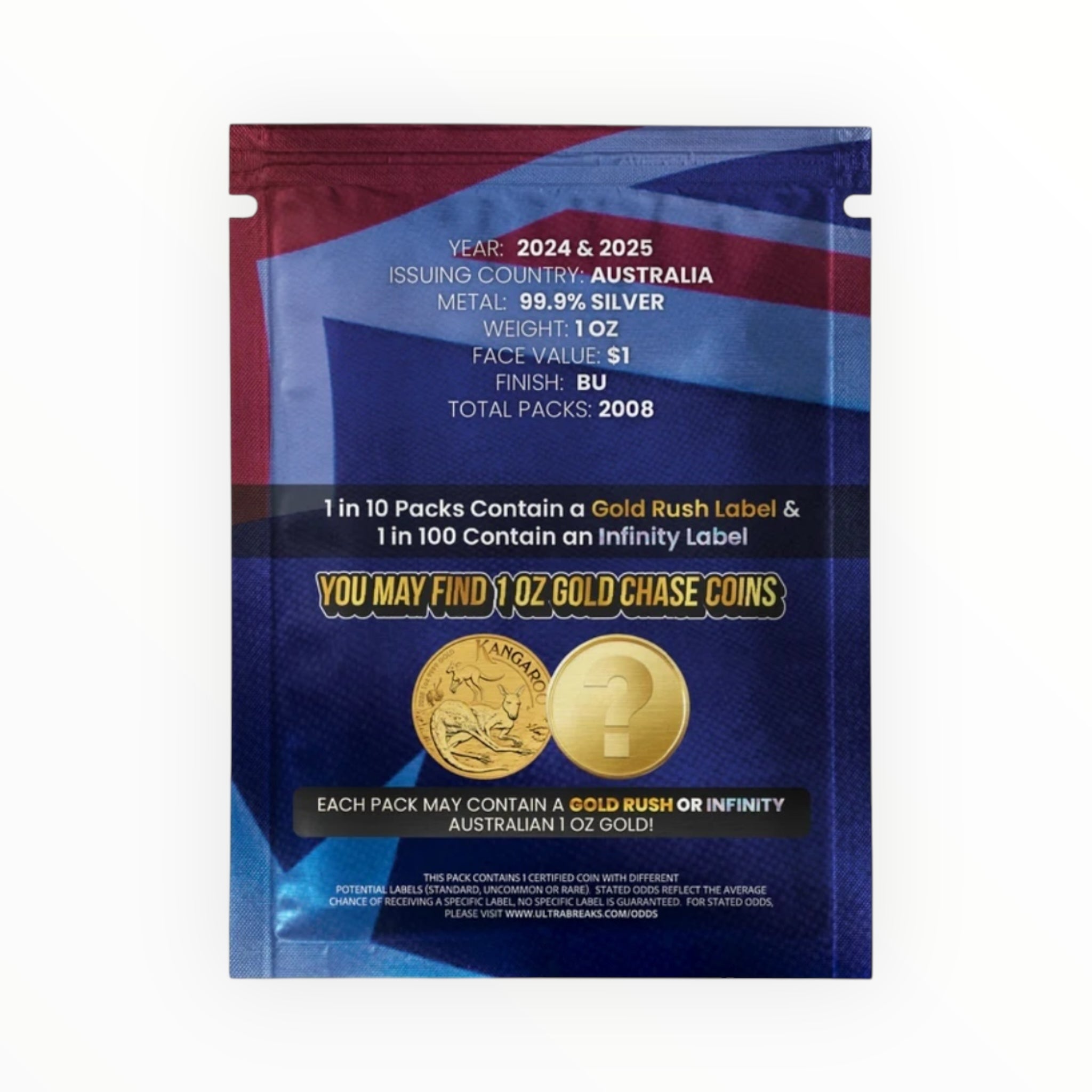 UltraBreaks Down Under II: Featuring 1 Oz Silver And Gold Chase Coins