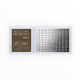 100x 1 gram Silver Bar - Valcambi Silver CombiBar™ (w/Assay)